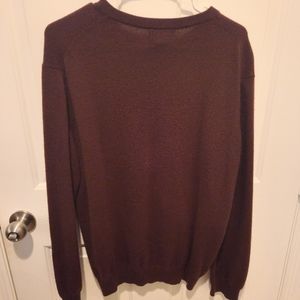 Cashmere Sweater Size Medium Burgundy
